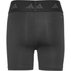 Rückansicht von adidas TECHFIT Tights Kinder black-carbon-white