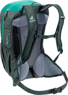 Rückansicht von Deuter Velo Air 16 Fahrradrucksack seagreen-ivy