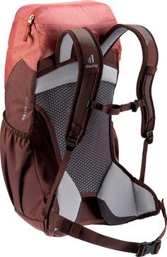 Rückansicht von Deuter Air Lite 22SL Wanderrucksack Damen caspia raisin