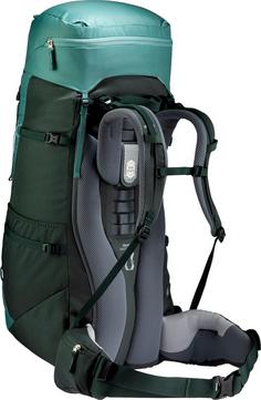 Rückansicht von Deuter Trekking Lite 50+10SL Trekkingrucksack Damen jade ivy