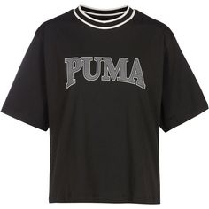 PUMA Squad T-Shirt Damen puma black