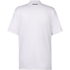 Rückansicht von HEAD TOPSPIN Tennisshirt Herren white