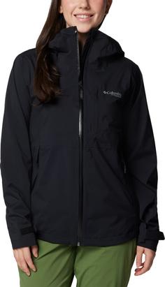 Rückansicht von Columbia Ampli-Dry II Hardshelljacke Damen black