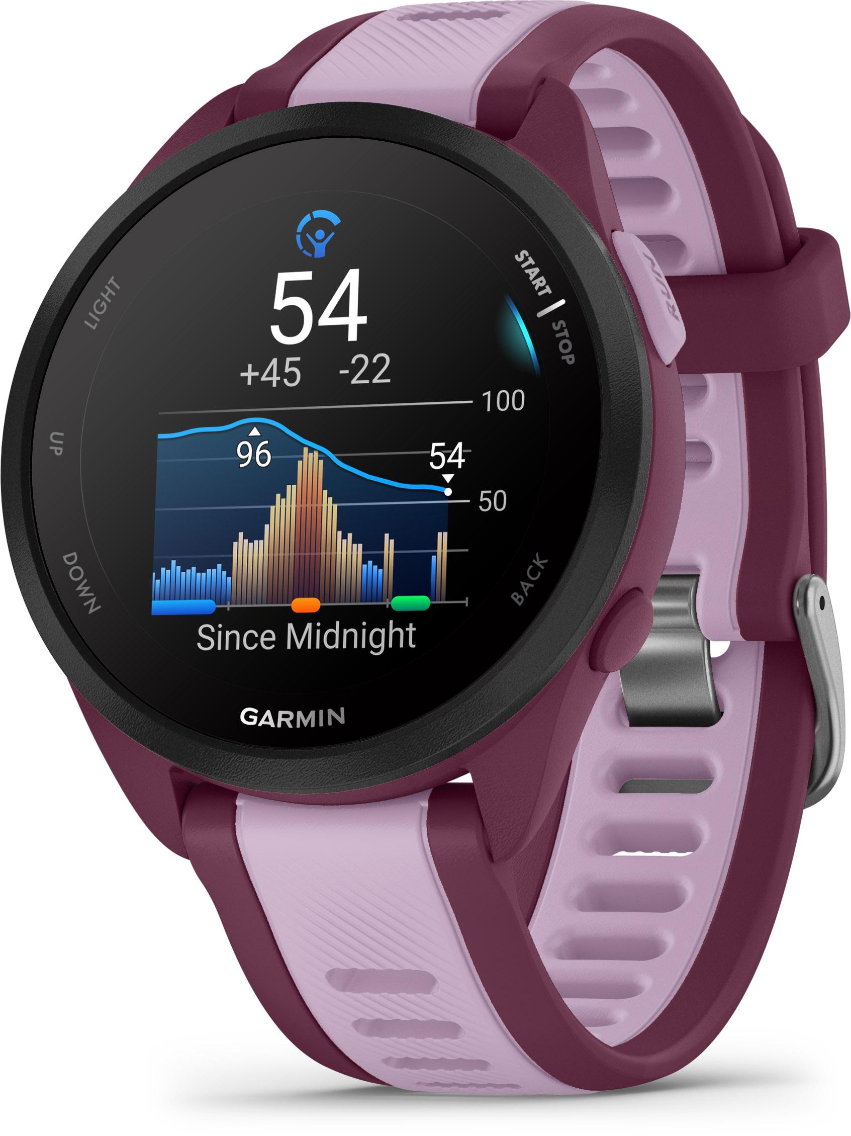 Garmin Forerunner 165 Music Sportuhr beere-flieder im Online Shop  