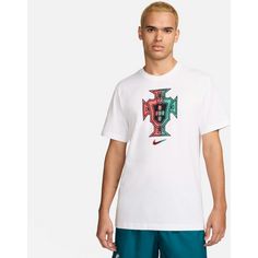 Rückansicht von Nike Portugal Fanshirt Herren white