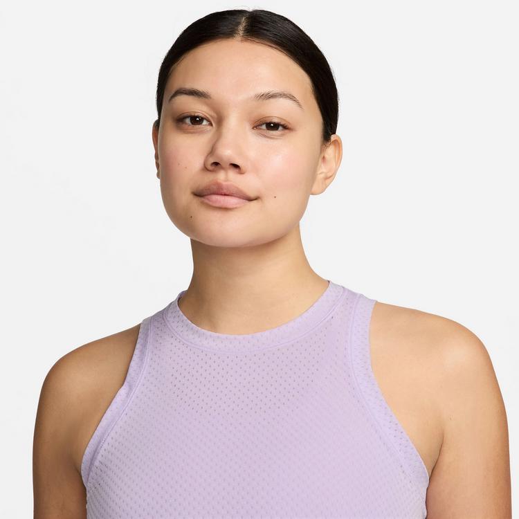 Nike Nike One Classic Breathable Croptop Damen - lilac bloom-black - 2 | SportScheck