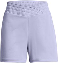 Under Armour Rival Terry Sweatshorts Damen celeste-white