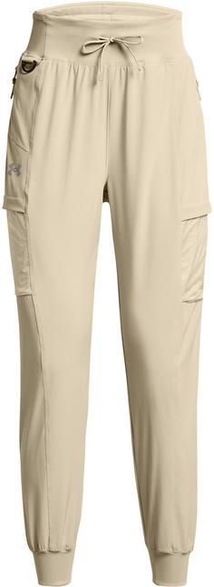 Under Armour RUN TRAIL Laufhose Damen khaki base-silt-reflective