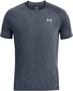 Under Armour RUN TRAIL Funktionsshirt Herren downpour gray-reflective