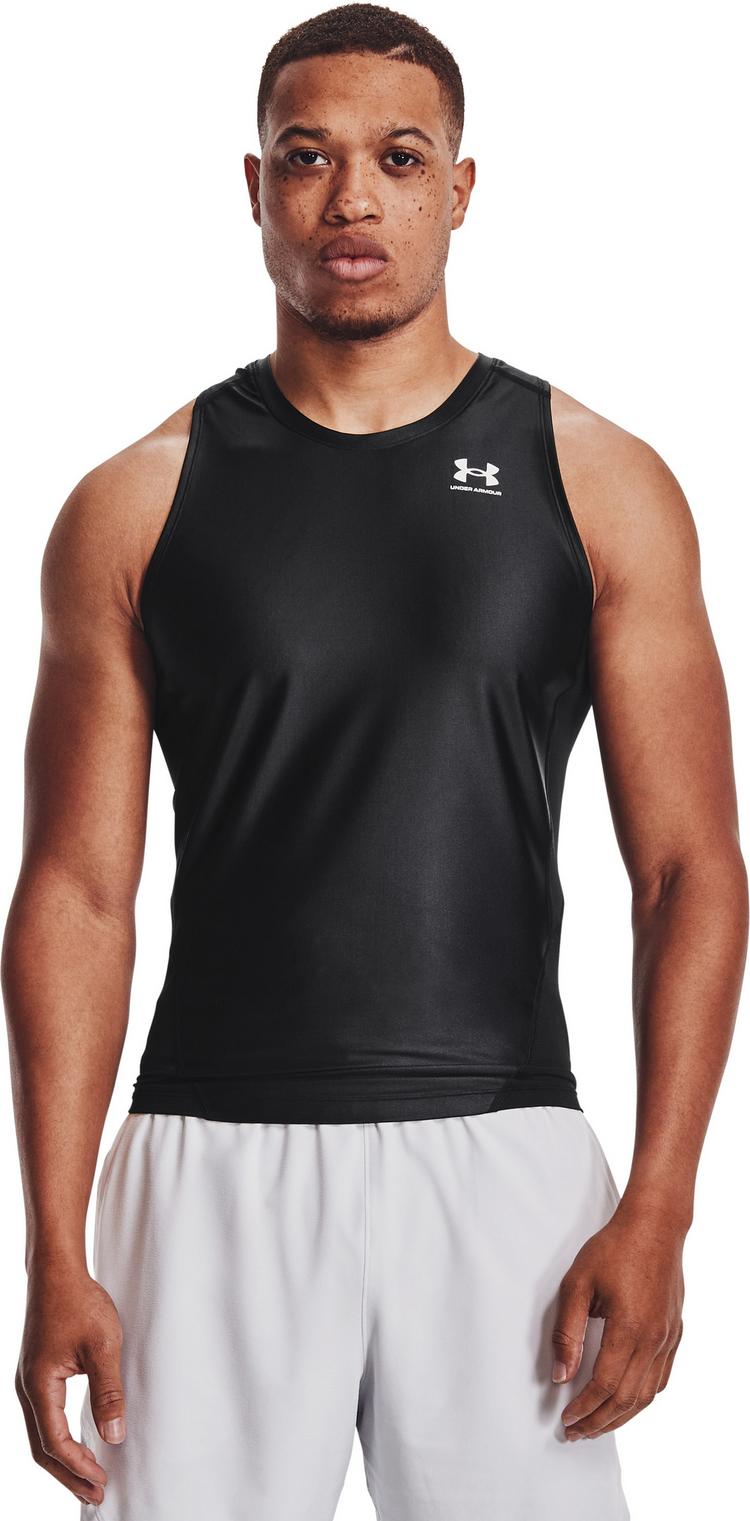 Under Armour Under Armour Heatgear IsoChill Comp Funktionstank Herren - black-white - 0 | SportScheck