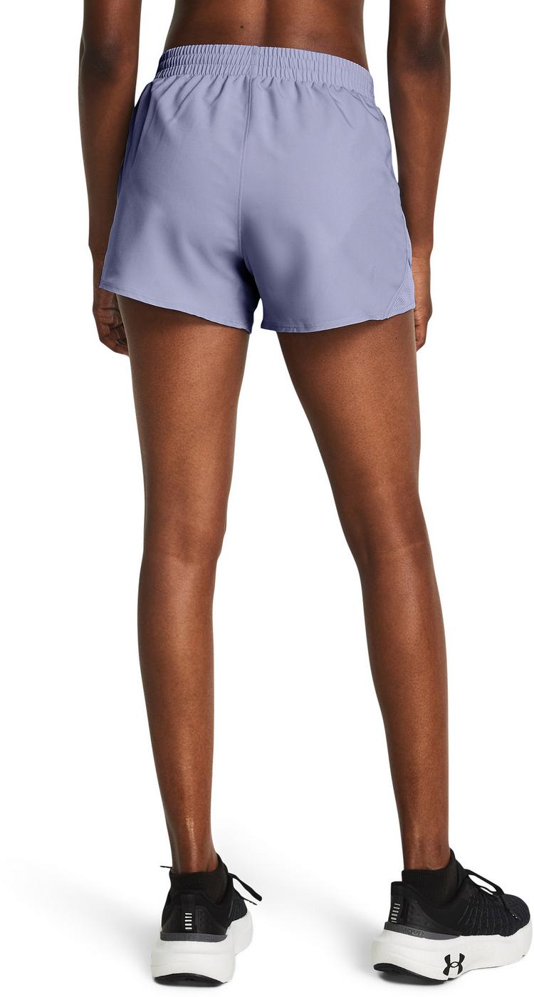 Under Armour Under Armour UA FLY BY 3 SHORTS Laufshorts Damen - celeste-celeste-reflective - 1 | SportScheck