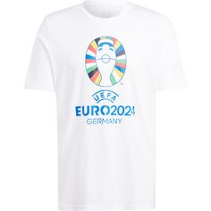 adidas OE EM24 T-Shirt Herren white