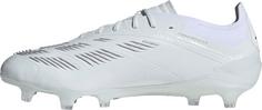 Rückansicht von adidas PREDATOR ELITE L FG Fußballschuhe Herren ftwr white-silver met-ftwr white