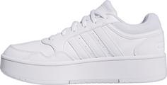 Rückansicht von adidas Hoops 3.0 Bold Sneaker Damen ftwr white-ftwr white-dash grey