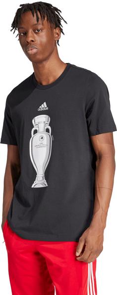 Rückansicht von adidas OE Trophy EM24 Fanshirt Herren black