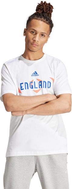 Rückansicht von adidas England EM24 Fanshirt Herren white