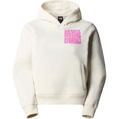 The North Face Mountain Play Hoodie Damen white dune