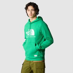 Rückansicht von The North Face Berkeley California Hoodie Herren optic emerald