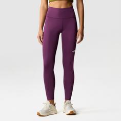 Rückansicht von The North Face FLEX Tights Damen black currant purple