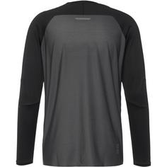 Rückansicht von On PERFORMANCE LONG-T Funktionsshirt Herren black-eclipse