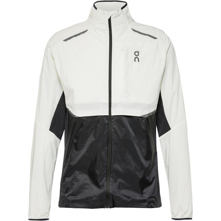 On On WEATHER JACKET Laufjacke Herren - white-black - 0 | SportScheck