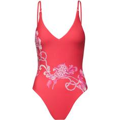 Seafolly Ahoy Badeanzug Damen chilli red