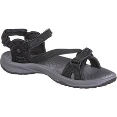 Rückansicht von Jack Wolfskin Lakewood Ride Outdoorsandalen Damen black