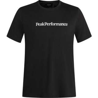 Peak Performance Big Logo T-Shirt Herren black