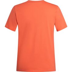 Rückansicht von Peak Performance Big Logo T-Shirt Herren orange adventure