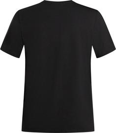 Rückansicht von Peak Performance Big Logo T-Shirt Herren black
