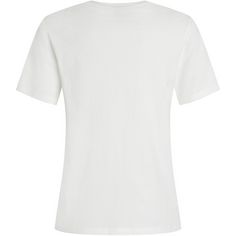 Rückansicht von Peak Performance Big Logo T-Shirt Damen offwhite