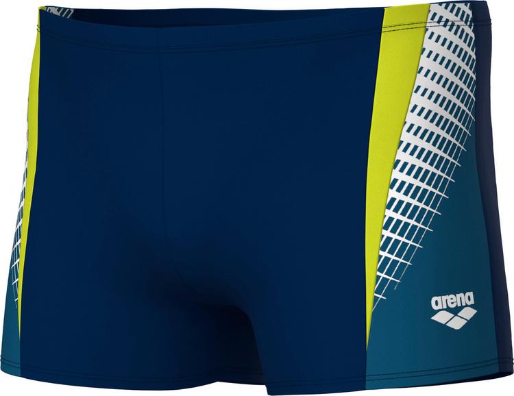 Arena Arena Threefold Badehose Herren - navy-grey blue-soft green - 0 | SportScheck