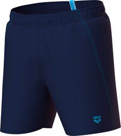 Arena FUNDAMENTALS BOXER R Badeshorts Herren navy-turquoise
