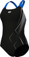 Arena Dive Schwimmanzug Damen - black-blue china