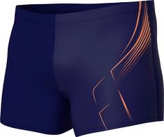 Arena Dive Kastenbadehose Herren navy-calypso coral