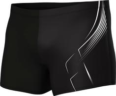 Arena Dive Kastenbadehose Herren black-white