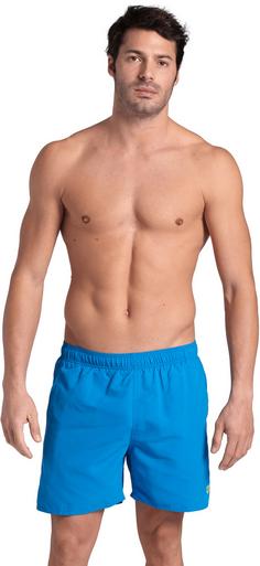 Rückansicht von Arena Fundamentals Badeshorts Herren blue lake-soft green