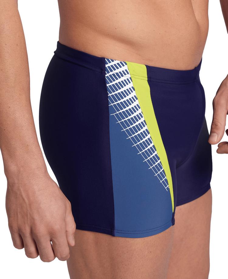 Arena Arena Threefold Badehose Herren - navy-grey blue-soft green - 3 | SportScheck