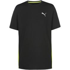 PUMA RUN FAVORITE VELOCITY Funktionsshirt Herren puma black-lime pow