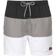 Ellesse HERITAGE CLASSICS BLOCKER Badeshorts Kinder black-light grey-white