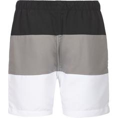 Rückansicht von Ellesse HERITAGE CLASSICS BLOCKER Badeshorts Kinder black-light grey-white