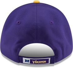 Rückansicht von New Era 9forty The League Minnesota Vikings Cap purple