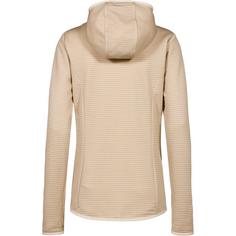 Rückansicht von VAUDE Fano Fleecejacke Damen linen