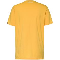 Rückansicht von HEAD RAINBOW Tennisshirt Herren banana