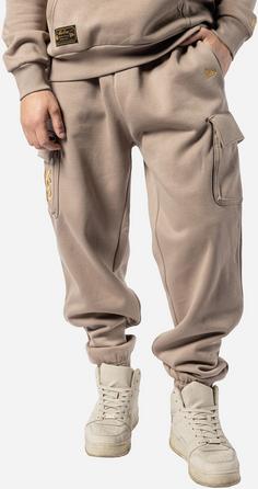 Rückansicht von New Era Cargohose Herren stone