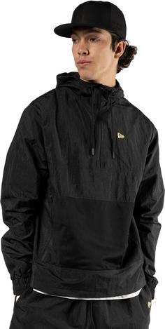 Rückansicht von New Era Windbreaker Herren black