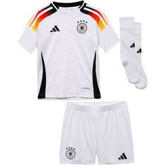 adidas DFB EM24 Heim Minikit Fußballtrikot Kinder white