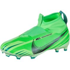 Nike JR Mercurial ZM SUPERFLY 9 ACAD MDS FGMG Fußballschuhe Kinder green strike-black-stadium green