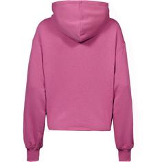 Rückansicht von CHAMPION Minimalist Resort Hoodie Damen red violet