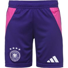adidas DFB EM24 Auswärts Fußballshorts Kinder team colleg purple